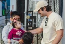 Diego Boneta visita la fundación Tijuana Sin Hambre