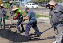 Avanza XXV Ayuntamiento de Tijuana con programa de bacheo en distintas delegaciones de la ciudad