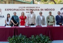 Encabeza Ismael Burgueño Ruiz ceremonia conmemorativa por el 88 Aniversario de la Expropiación Petrolera