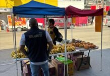 Realiza Gobierno Municipal operativos de verificación de comercio ambulante en la Zona Centro