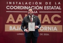Asume Ismael Burgueño Ruiz coordinación estatal de la AALMAC en Baja California