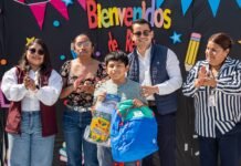 Entrega Abdiel Gutiérrez Coronado 350 paquetes escolares a niñas y niños de las delegaciones Sánchez Taboada y La Mesa